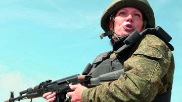 женщина в армии